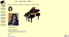 Desktop Screenshot of marysugarmusic.com